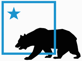 California bear icon adapted in NANOVEA brand style representing our California origin.