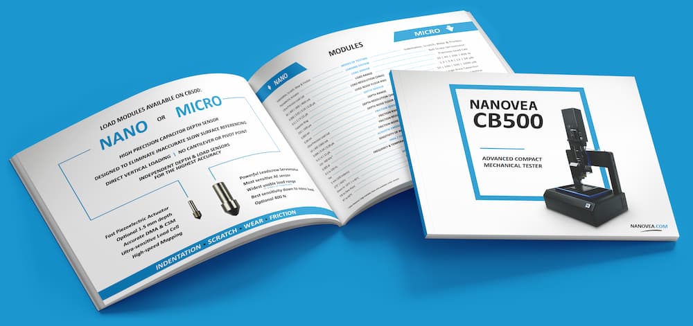 NANOVEA CB500 Mechanical Tester Brochure Preview