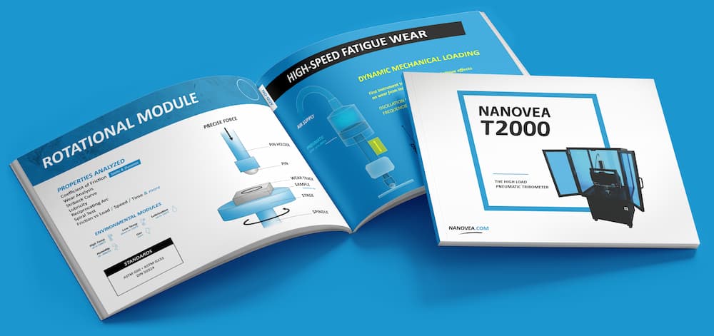 NANOVEA T2000 Tribometer Brochure Preview