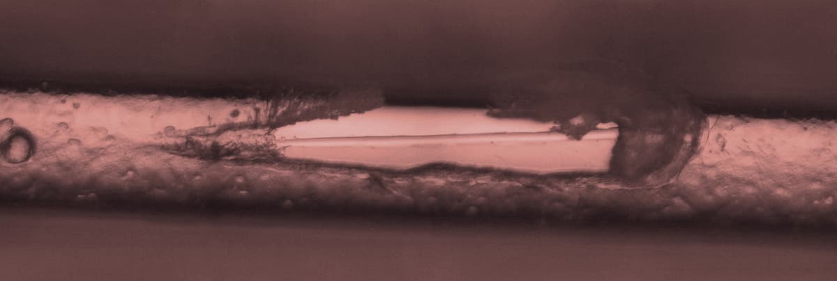 nano scratch track stent coating progressive load adhesion testing