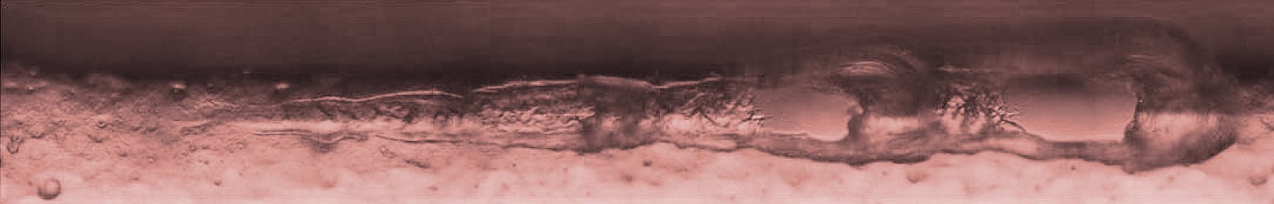 stent coating sample 1 early failure nano scratch track delamination adhesion testing