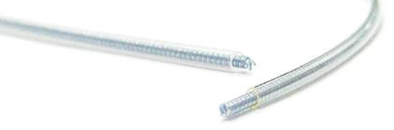 Endocardial pacing leads with insulated lead bodies used in implantable cardiac devices